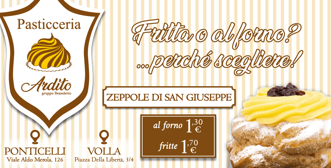 Offerte speciali della pasticceria Benedetto by Ardito